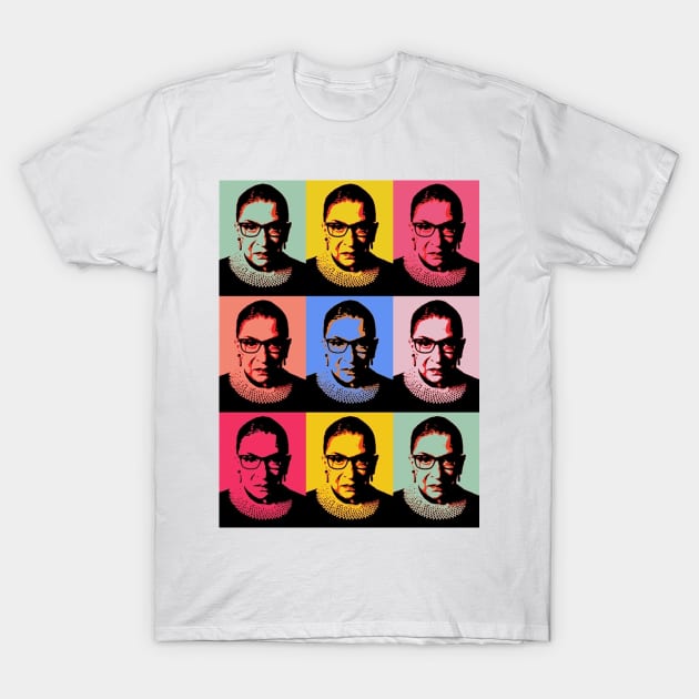 Notorious RBG T-Shirt by skittlemypony